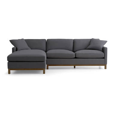 Morello 2 Piece Upholstered Chaise L Sectional Joss Main